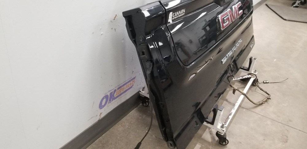 21 GMC SIERRA 2500 SLT TAILGATE ASSEMBLY BLACK MULTIFUNCTION