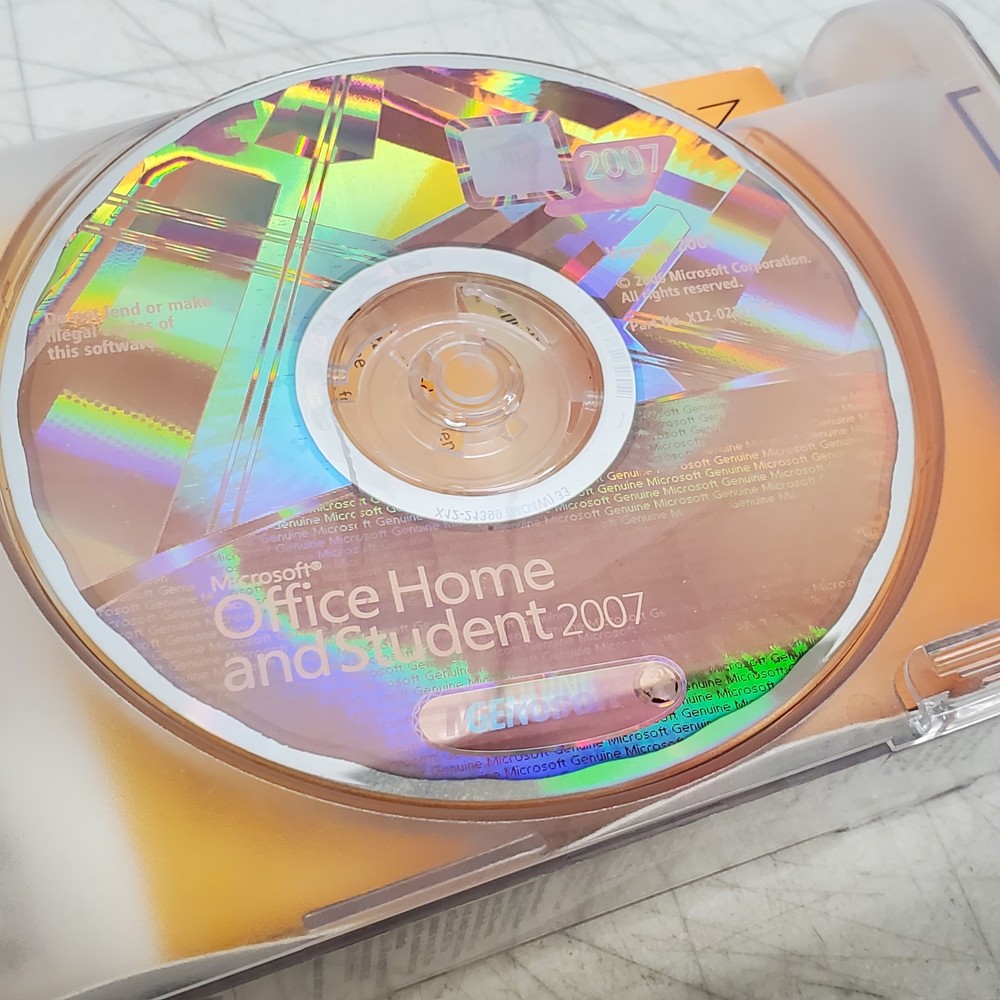 Microsoft Office 2007 Home and Student with Product Key