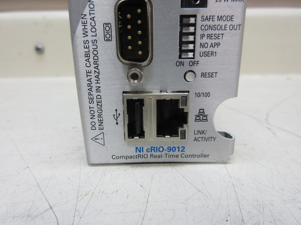National Instruments NI cRIO-9012 CompactRIO Real-Time Controller Used
