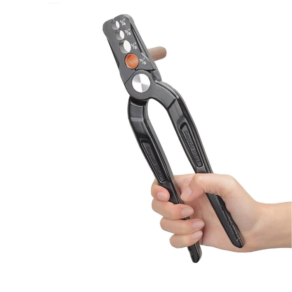 Refrigerant Copper Pipe Repairer Flat Copper Round Pliers Refrigeration Tool
