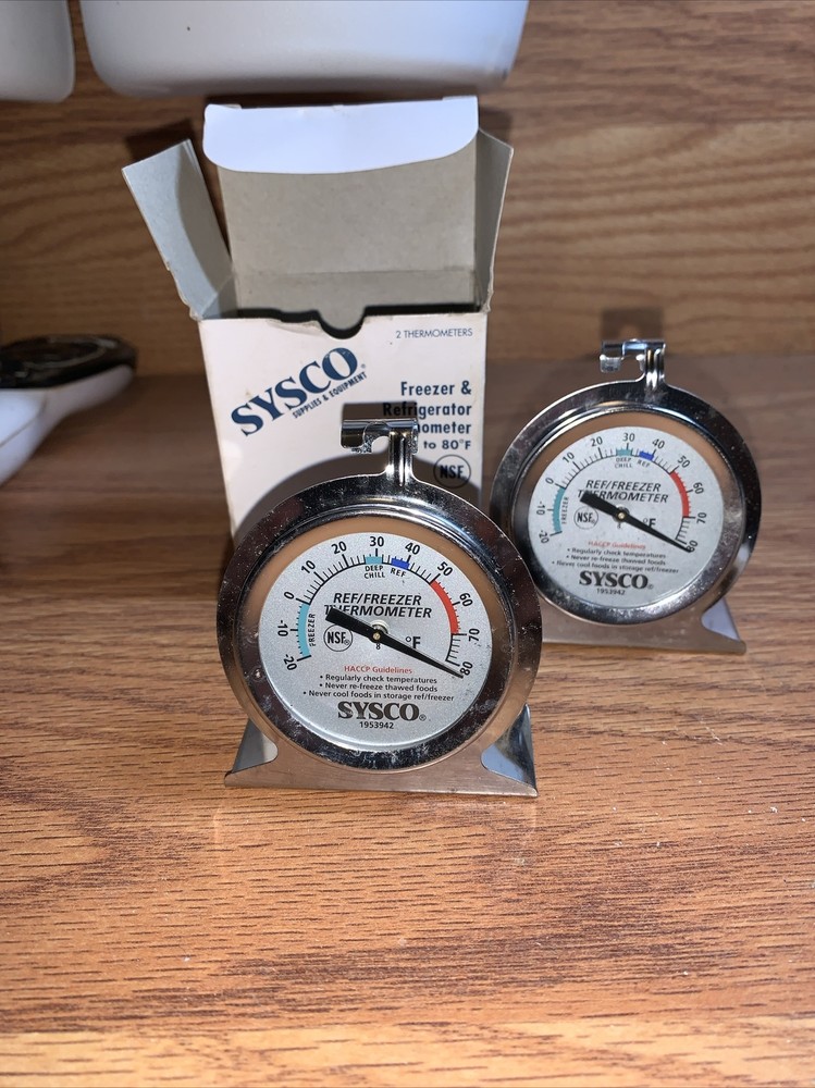 Sysco Refrigerator Thermometer