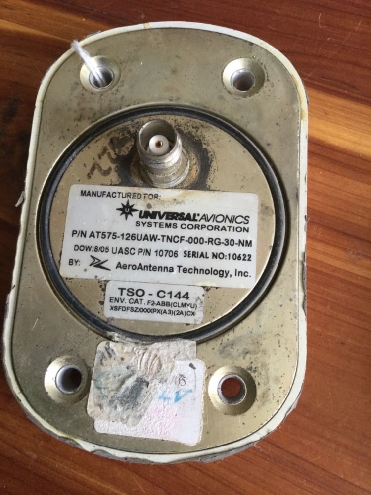 (2) UNIVERSAL AVIONICS  GPS ANTENNA
