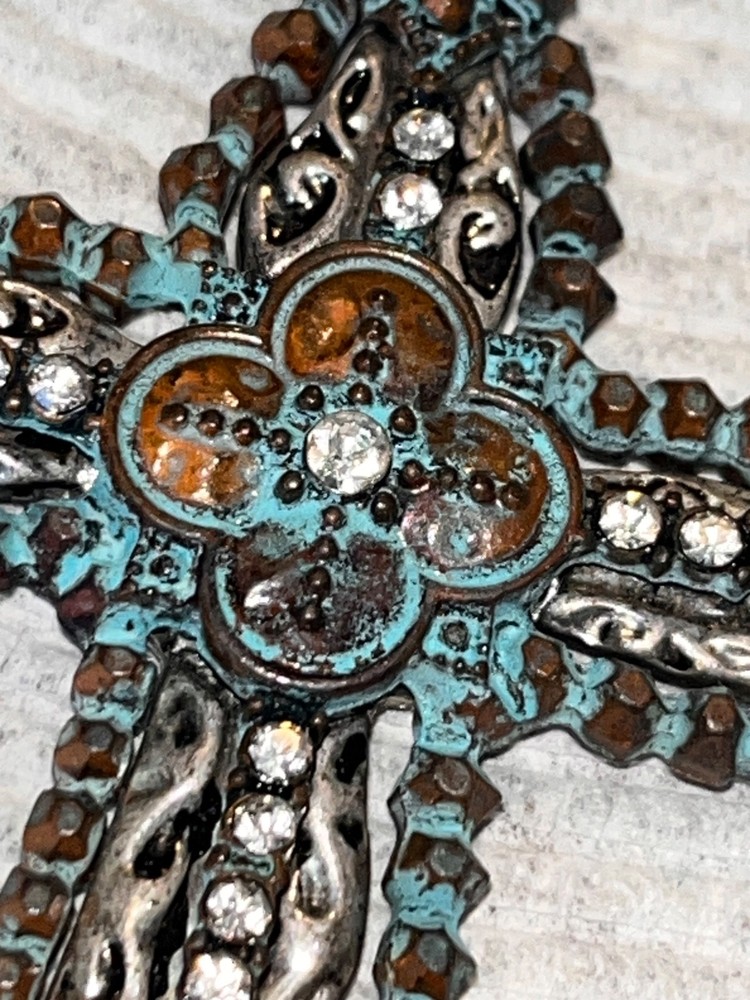 Vintage antique really old cross crucifix
