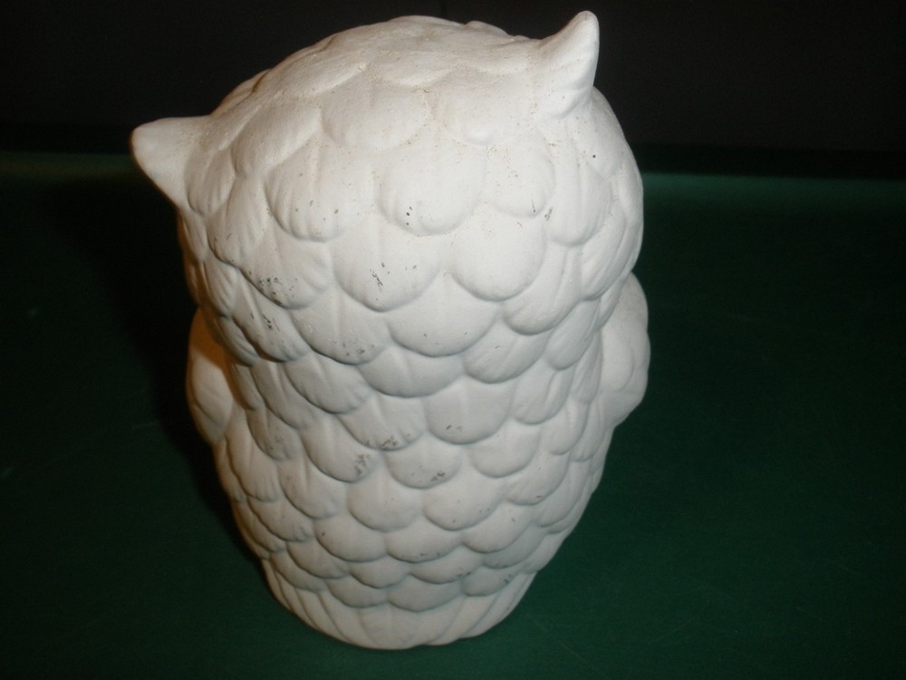 OWL Figure - You Paint Ceramic Bisque