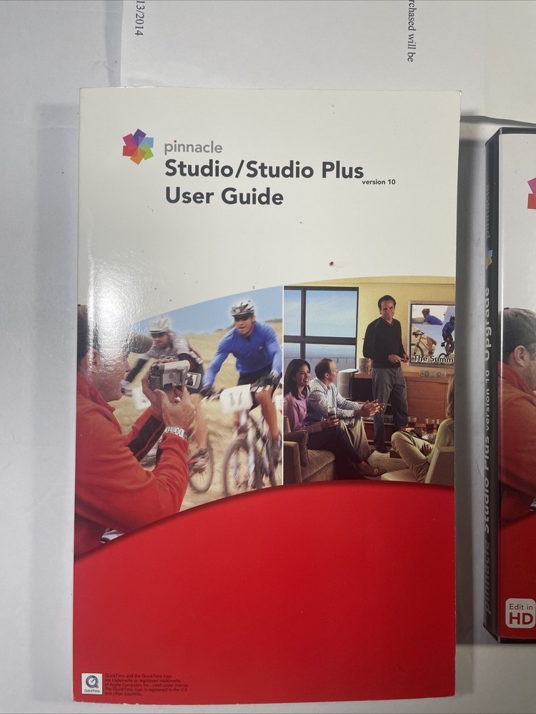 Pinnacle Studio 10 Plus Upgrade With Manual And 7 Keys Video Software Windows XP