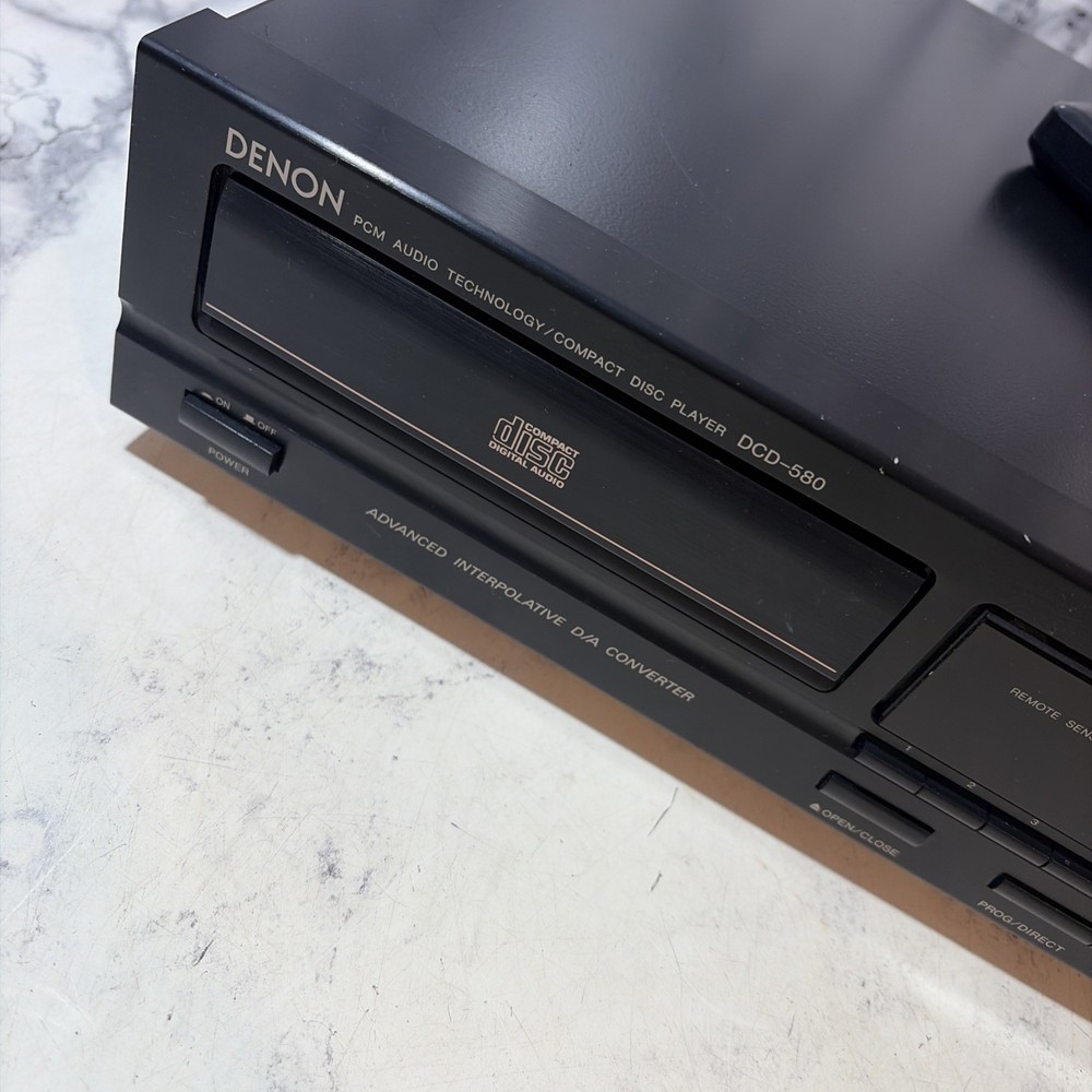 Denon DCD 580 CD Player With Remote D4