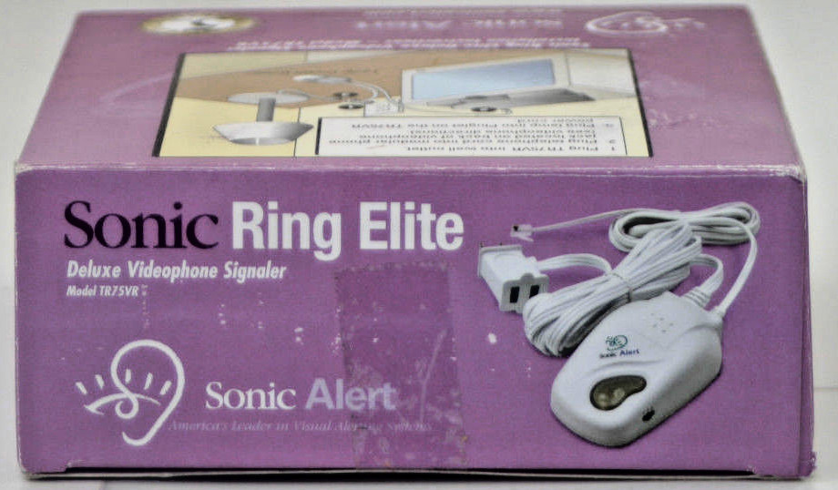 Sonic Alert Ring Elite TR75VR Deluxe Videophone Signaler & Transmitter