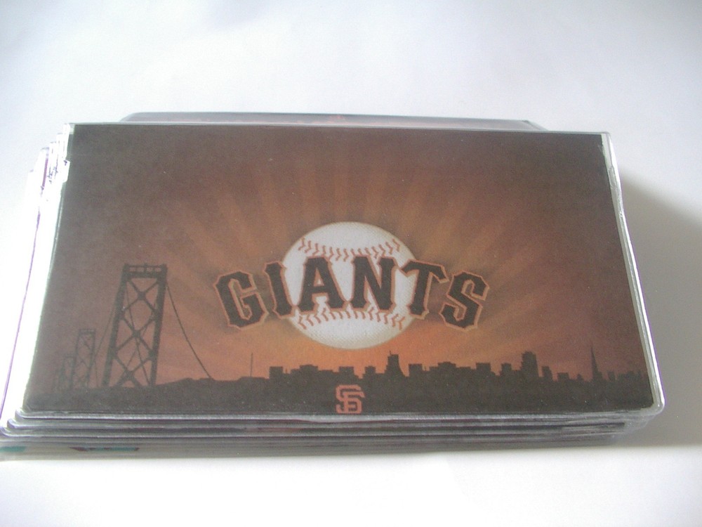 San Francisco Giants Vinyl checkbook cover