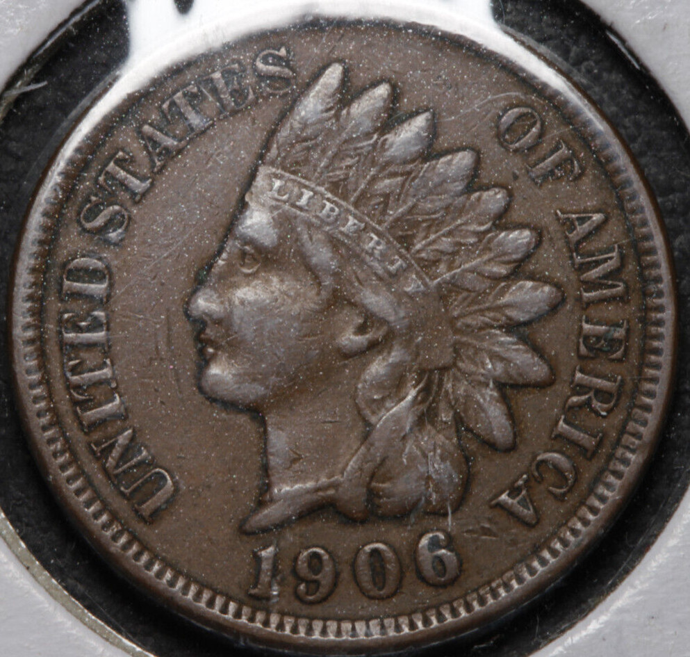 1906 Indian Head Cent AU