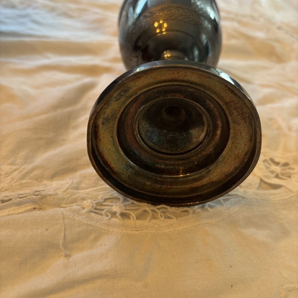 Victorian Silver- Plated Chalice - 6.25" T