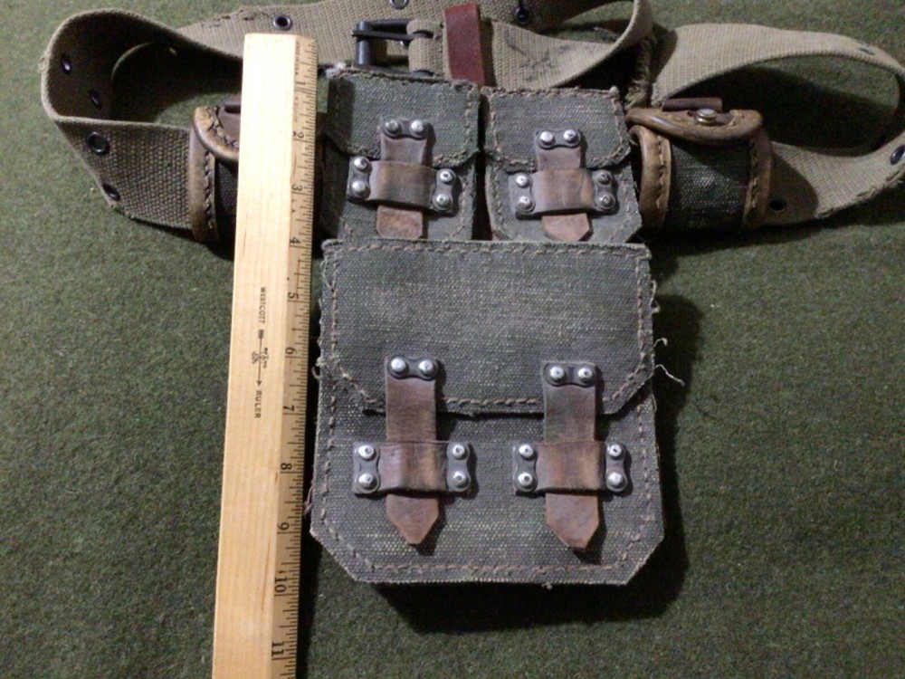 Apocalypse wasteland leather ammo bag.