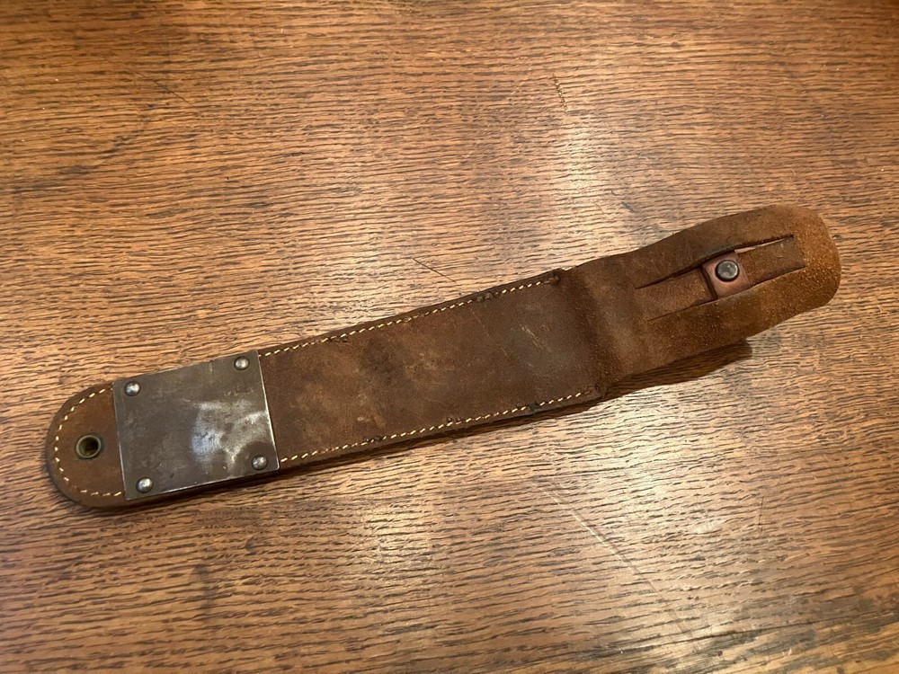 WWII WW2 BCD variant combat fighting knife with shortened M6 sheahte