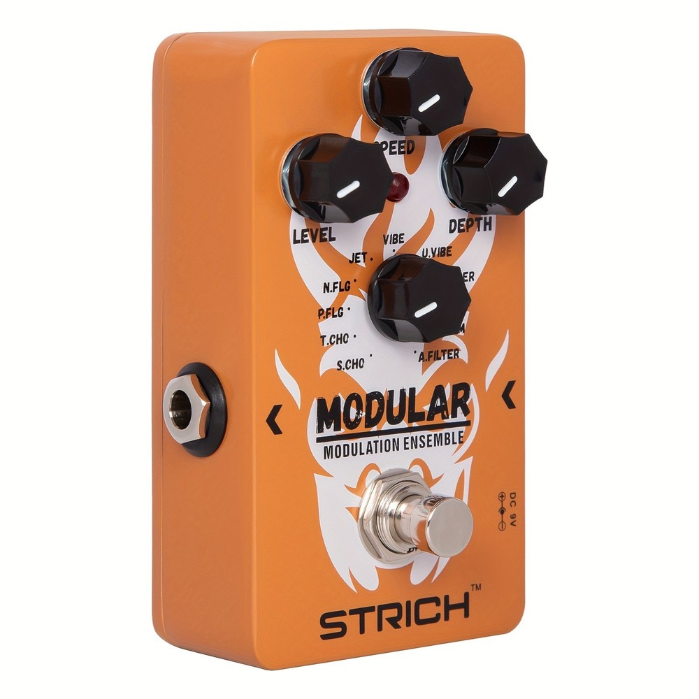 STRICH Multi Modulation Guitar Effect Pedal 11 Modes True Bypass