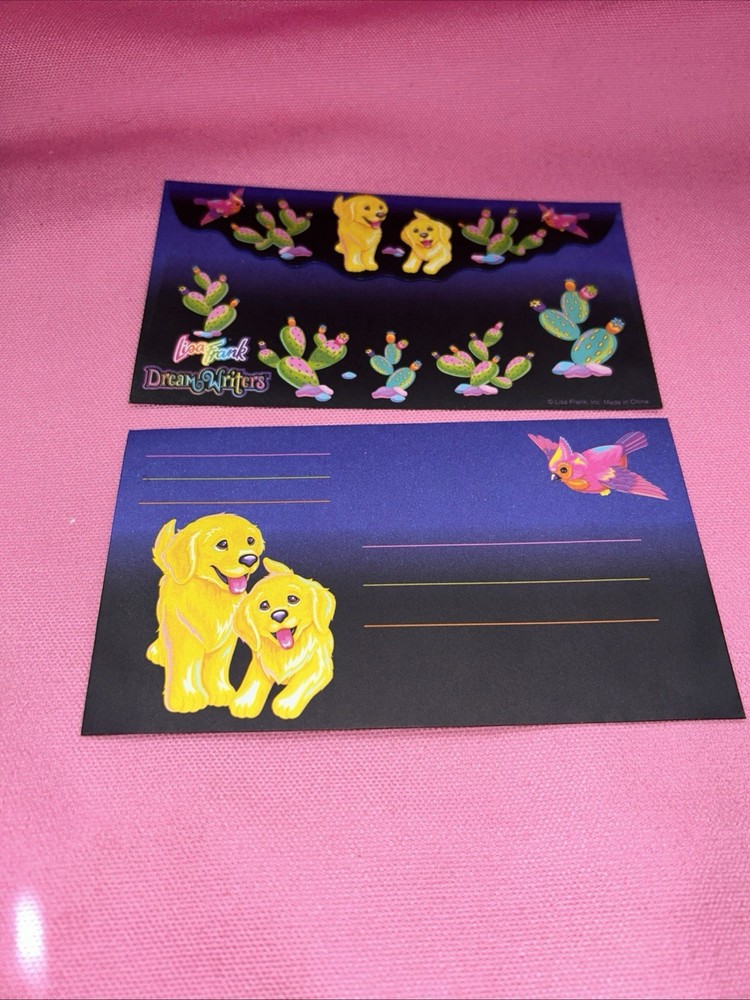 Vintage Lisa Frank Envelope Dream Writers