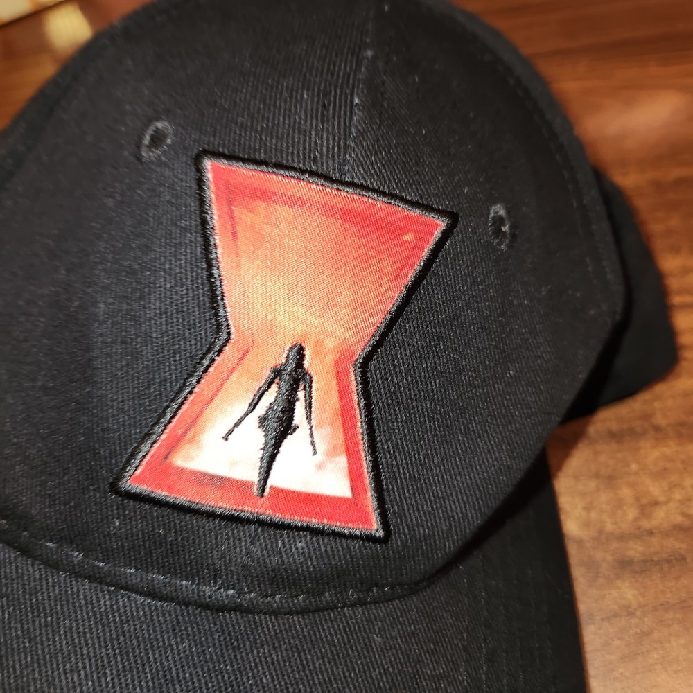 Black Widow Marvel Snapback Hat