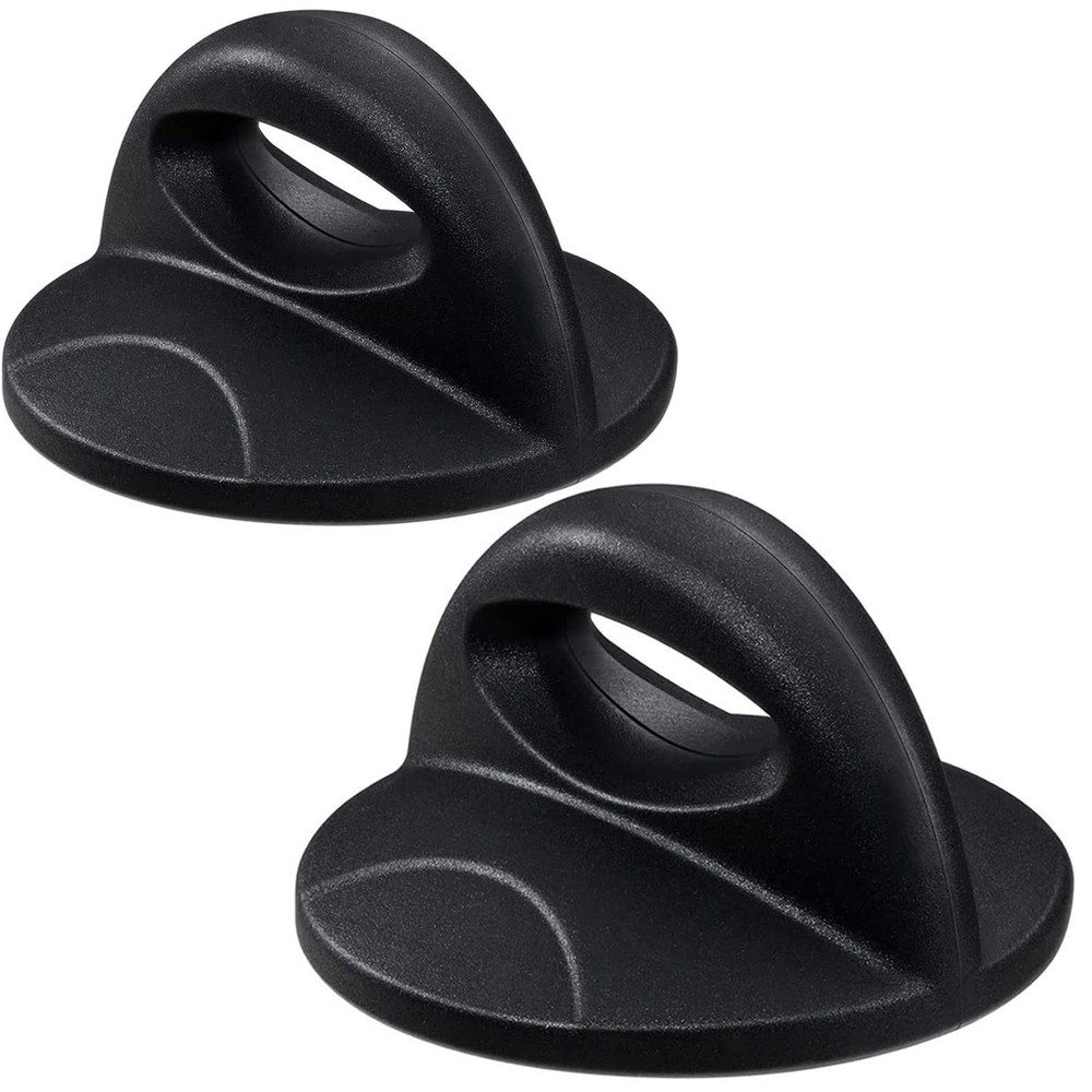 2 Pack Universal Pot Lid Handle 2.5 Inch 2 PCS, Black 2 PCS