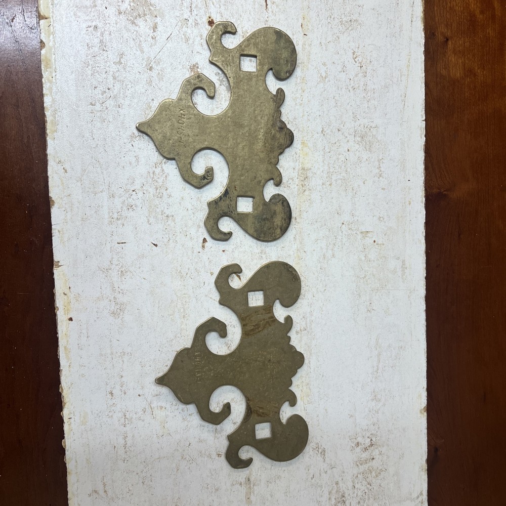 Two Enormous Chippendale Backplates