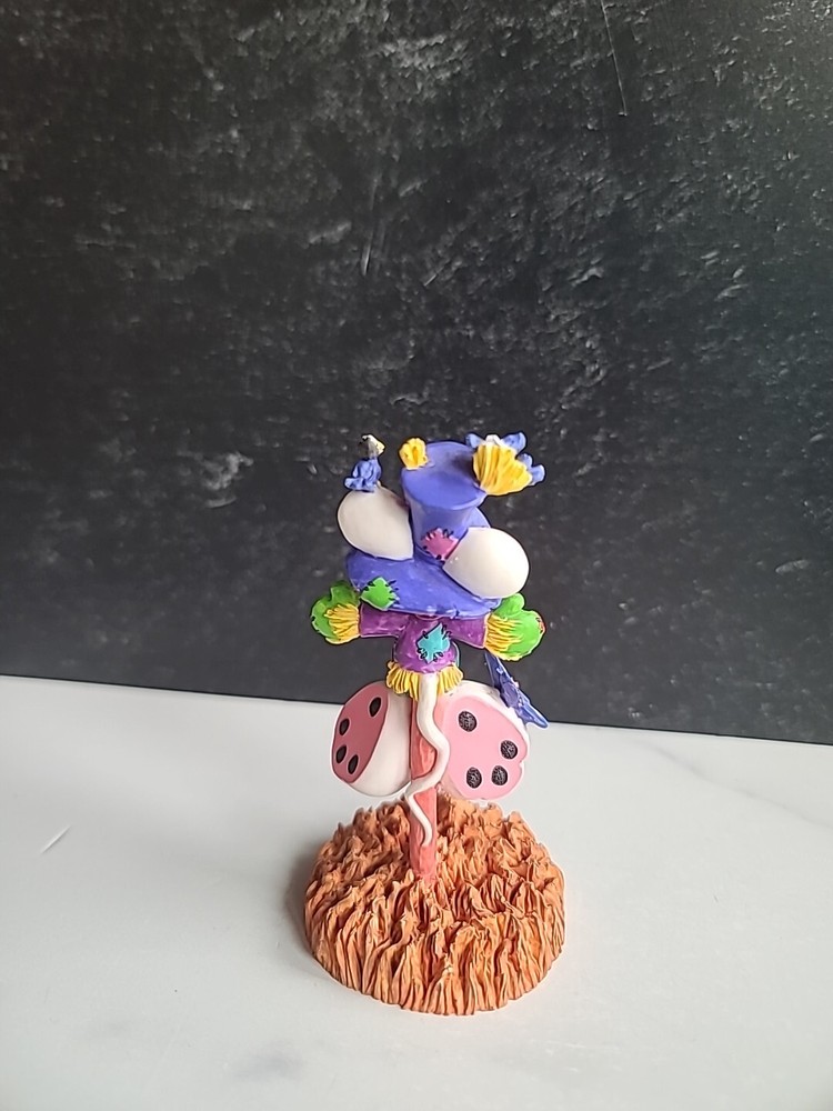 Vintage Scarecrow Mouse Figurine