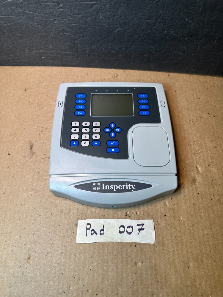 Insperity Keypad FP-IT31-LG-010032 16980 Unit Untested Ships Fast!!!