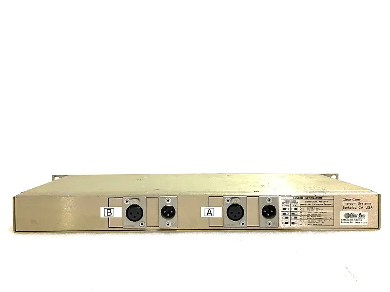 Clear-Com TW-12B Intercom System Interface #03380 (One)THS