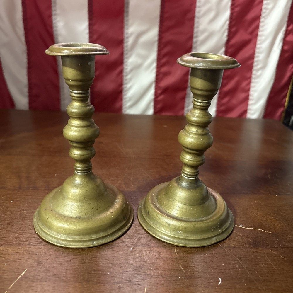 Brass Candle Sticks 5” tall