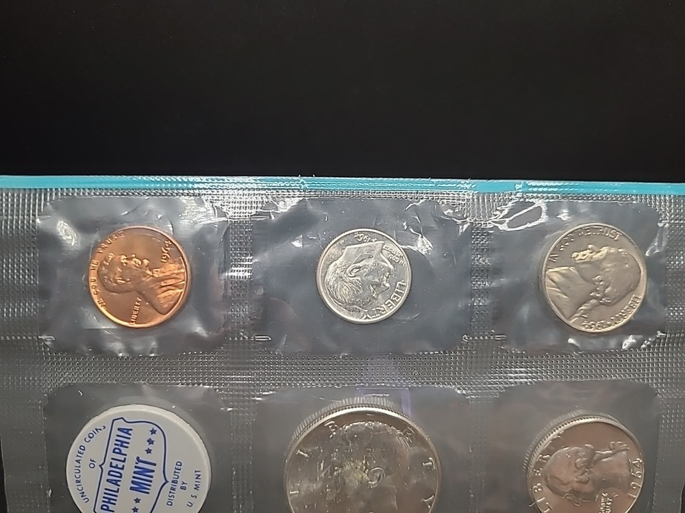 1964 P Mint Set 90% Silver Uncirculated