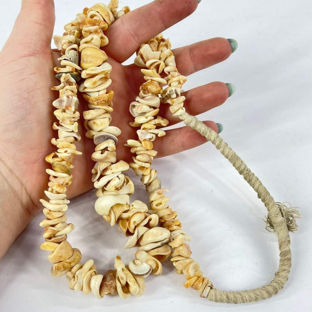 Mauritanian Shell Beads 30 Inch