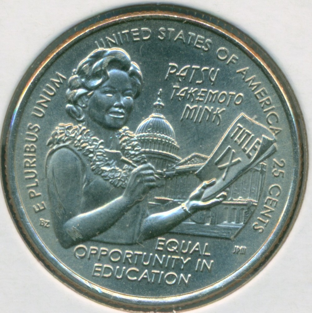 2024-P PATSY TAKAMOTO QUARTER, BU, GREAT PRICE!