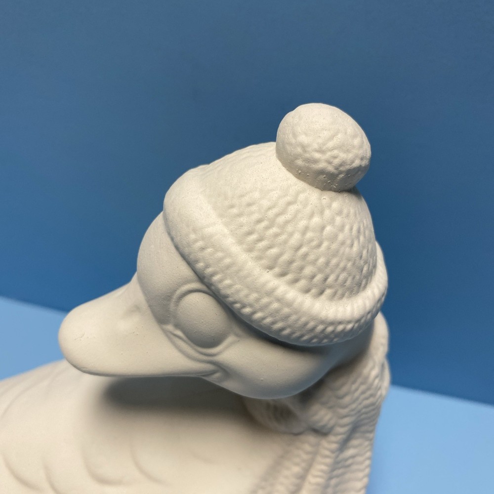 Ceramic Bisque Christmas Duck Ready To Paint