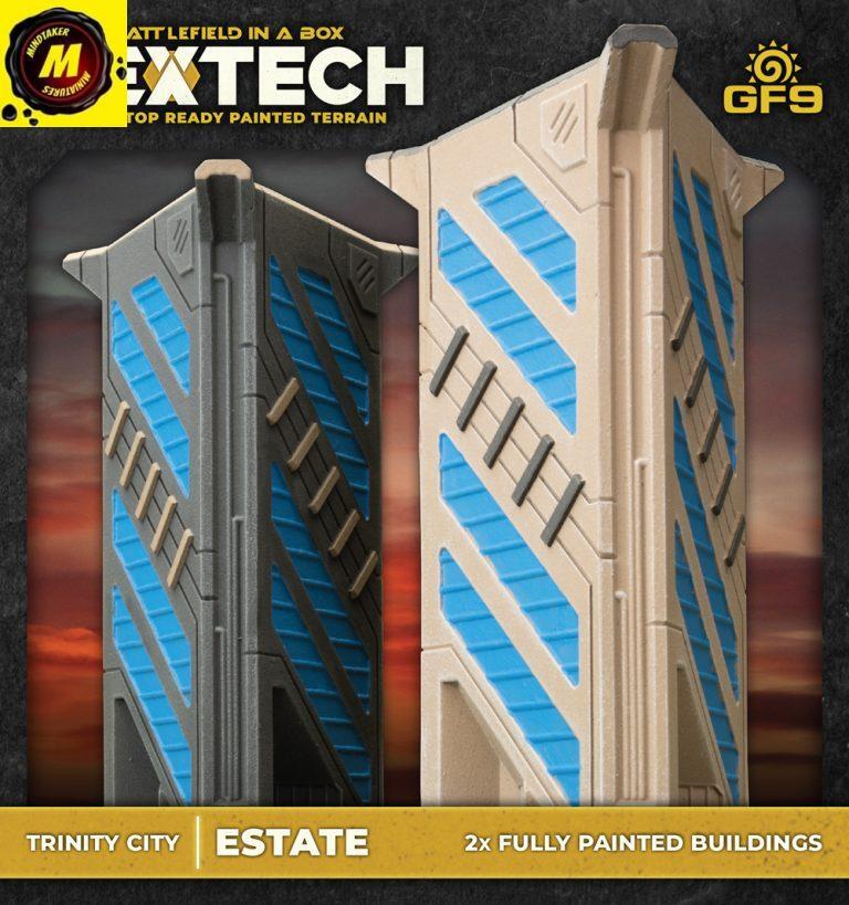 Hextech: Trinity City - Estate x2 - GF9 HEXT03 - Battletech