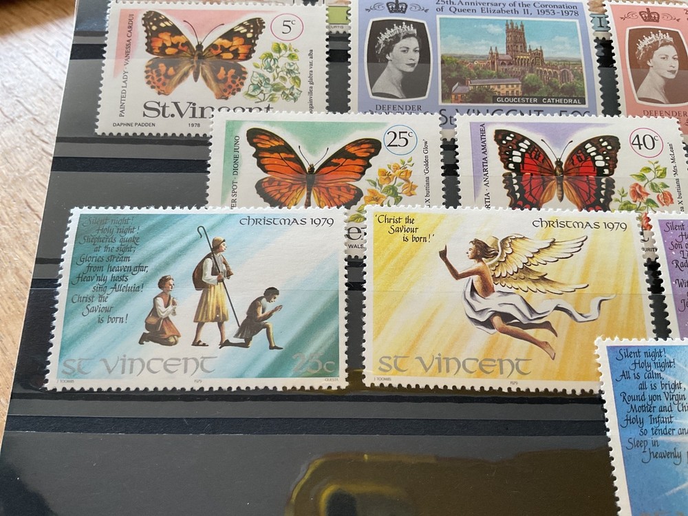 St Vincent mint never hinged stamps B3500