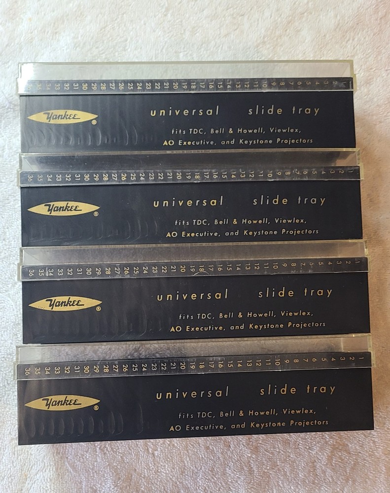4 Yankee 40 Slide Plastic Treys
