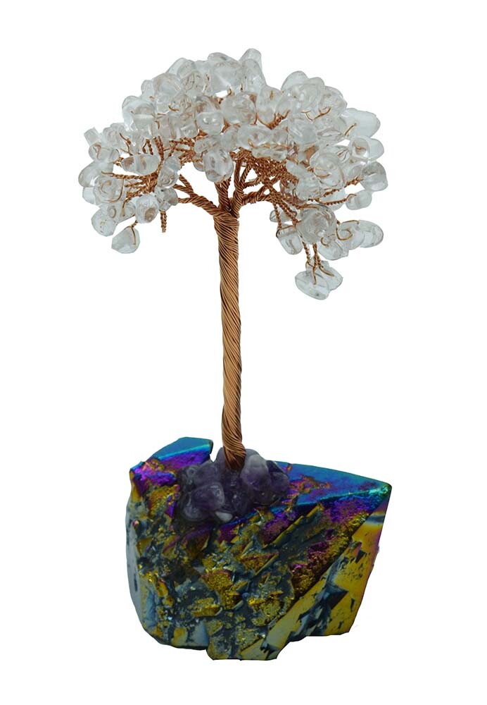 Tree Chip Stone Clear Quartz