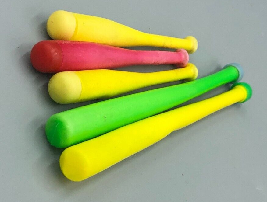 Vintage Full CANDY POWDER Container BASEBALL BATS