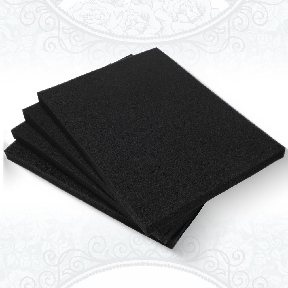12 Pcs Polyurethane Foam Sheets Tool Box Polyurethane Pads Cuttable Foam Inse...
