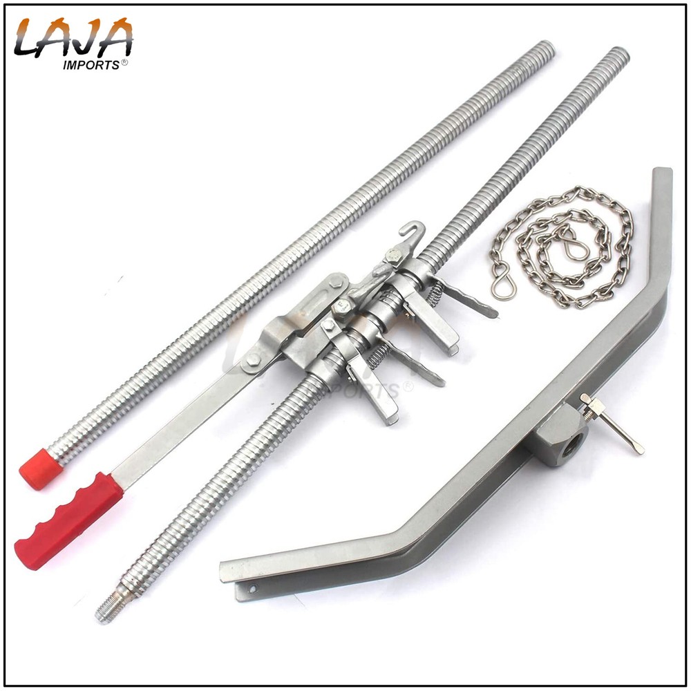 Double Ratchet Calf Puller Heavy Duty Difficult Veterinary Instruments