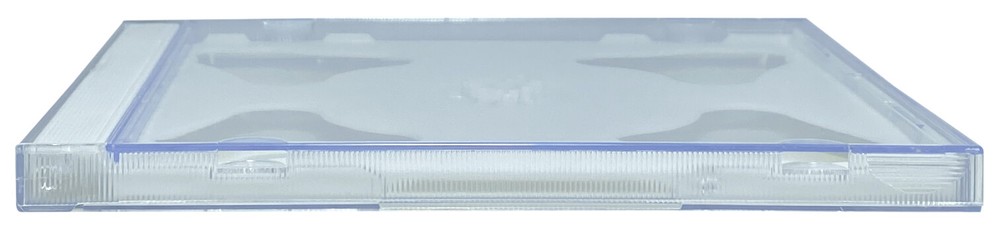 10 STANDARD White Double CD Jewel Case ** 1-3 DAY