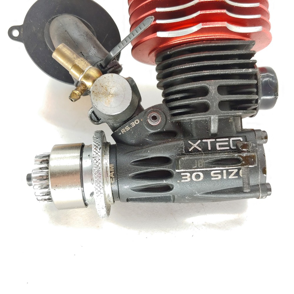 Rare NOSRAM RS.30 Monster XTEC .30 Size Nitro Engine w/ Filter & Carb