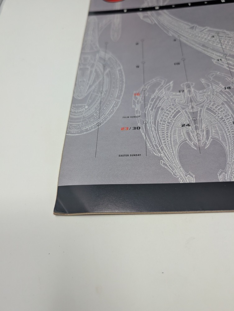 Star Trek Next Generation 2000 Calendar