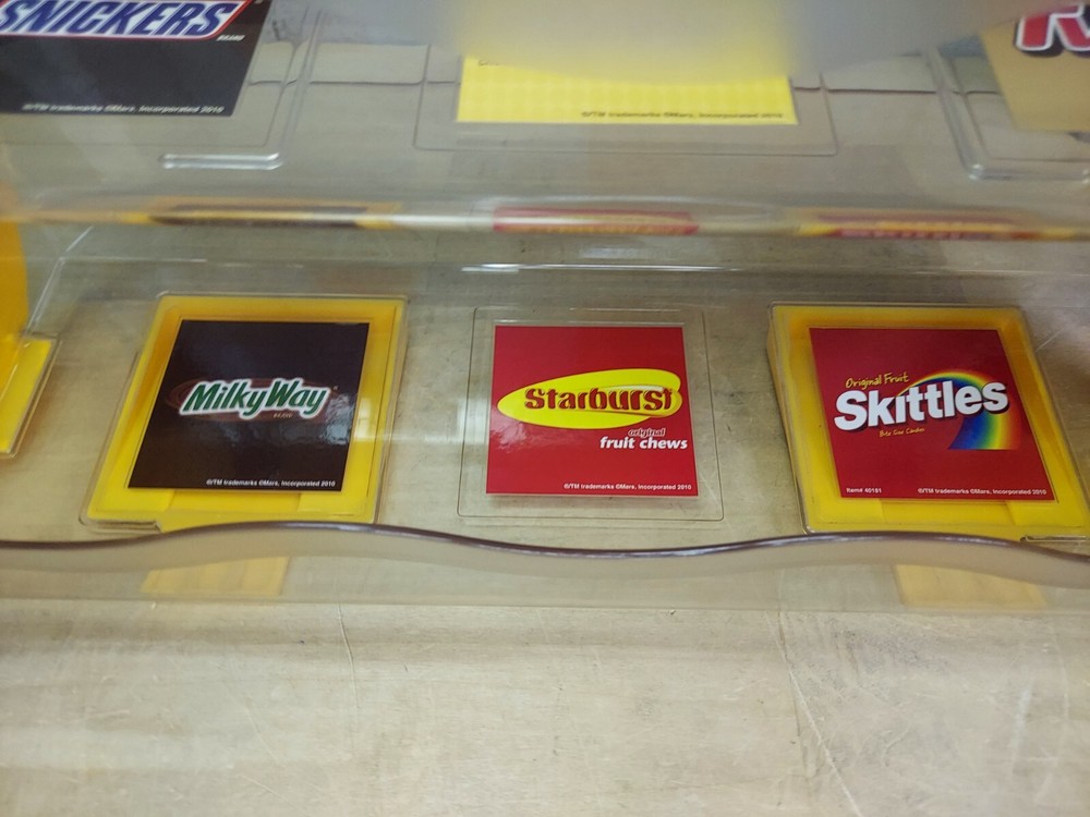 Vintage 3 Tiered Plastic Mars Candy Display NOS
