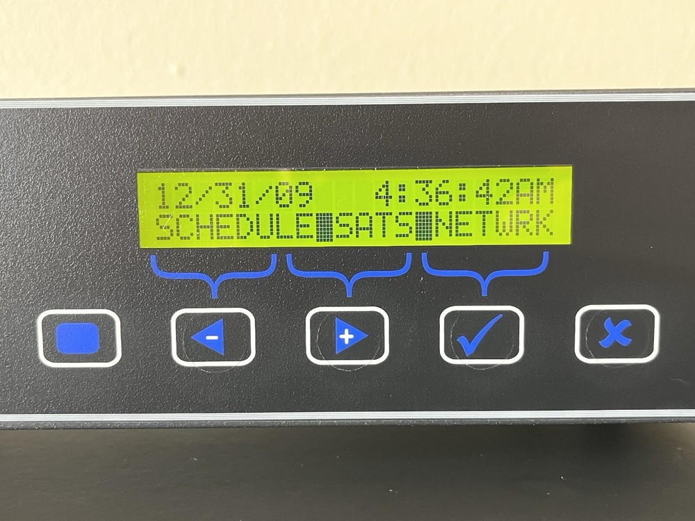 Network Satellite System Controller Model 735 - C-Band Dish Positioner/Receiver