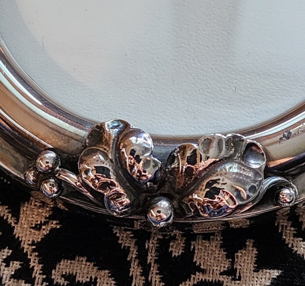 VINTAGE Georg Jensen Sterling Silver Oval Frame | Model # 425
