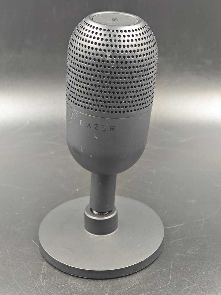 Razer Seiren Mini Microphone Black Used Working