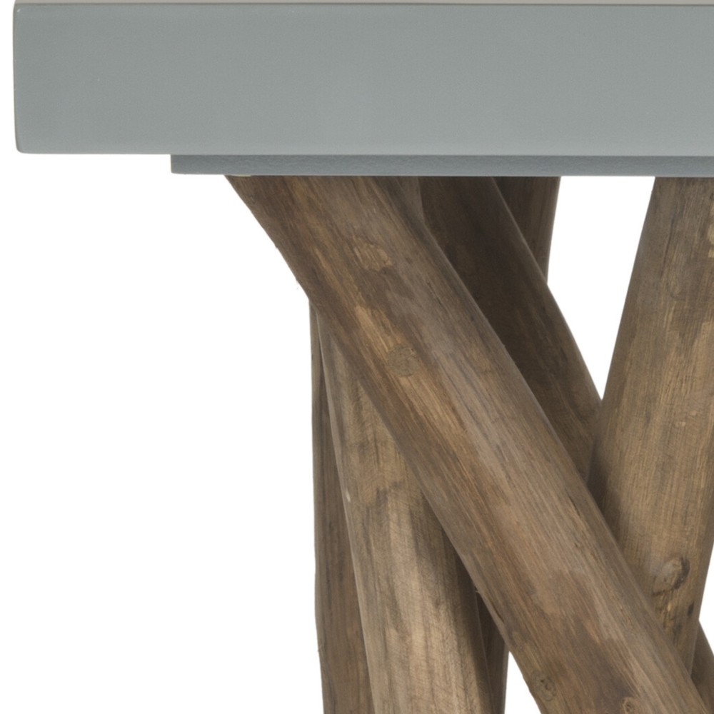 SAFAVIEH Hartwick Branched Side Table | Grey |