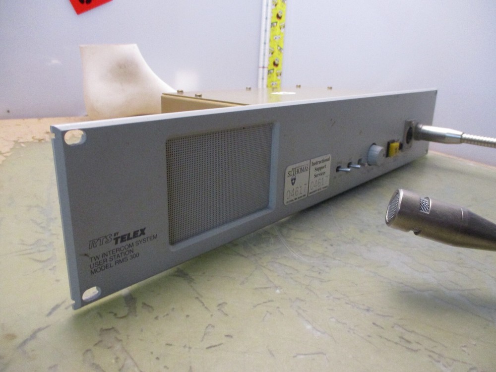 RTS Telex TW Intercom System User Station Rack Mount Model RMS 300 (#4)[2*II3.29