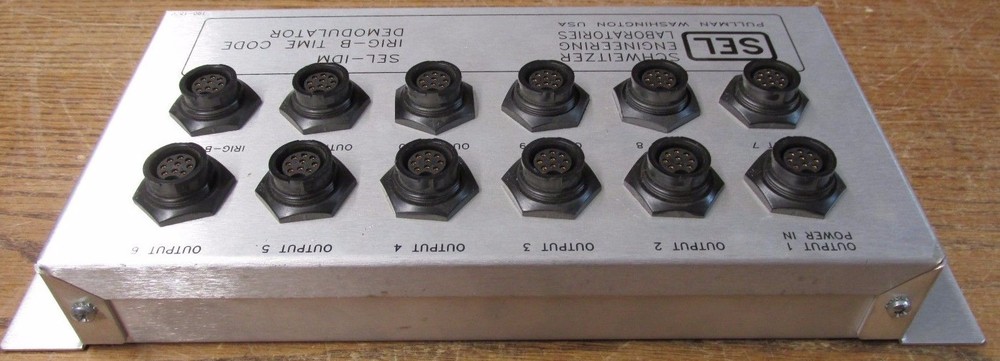 SEL SEL-IDM IRIG-B Time Code Demodulator IDM0001