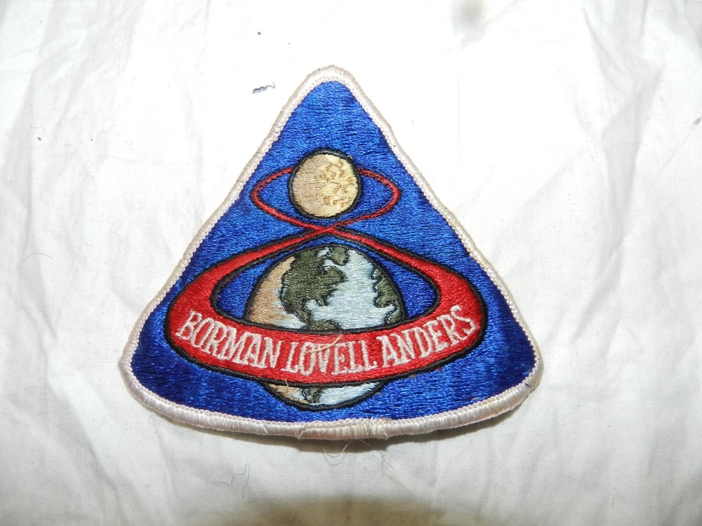Lot 174 - Vintage NASA Apollo  8 Patch - Borman Lovell Anders