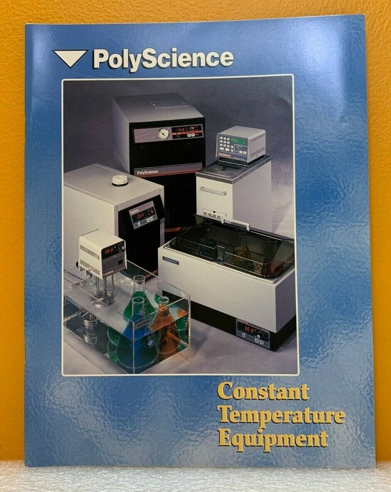 PolyScience Constant Temperature Equipment Catalog.