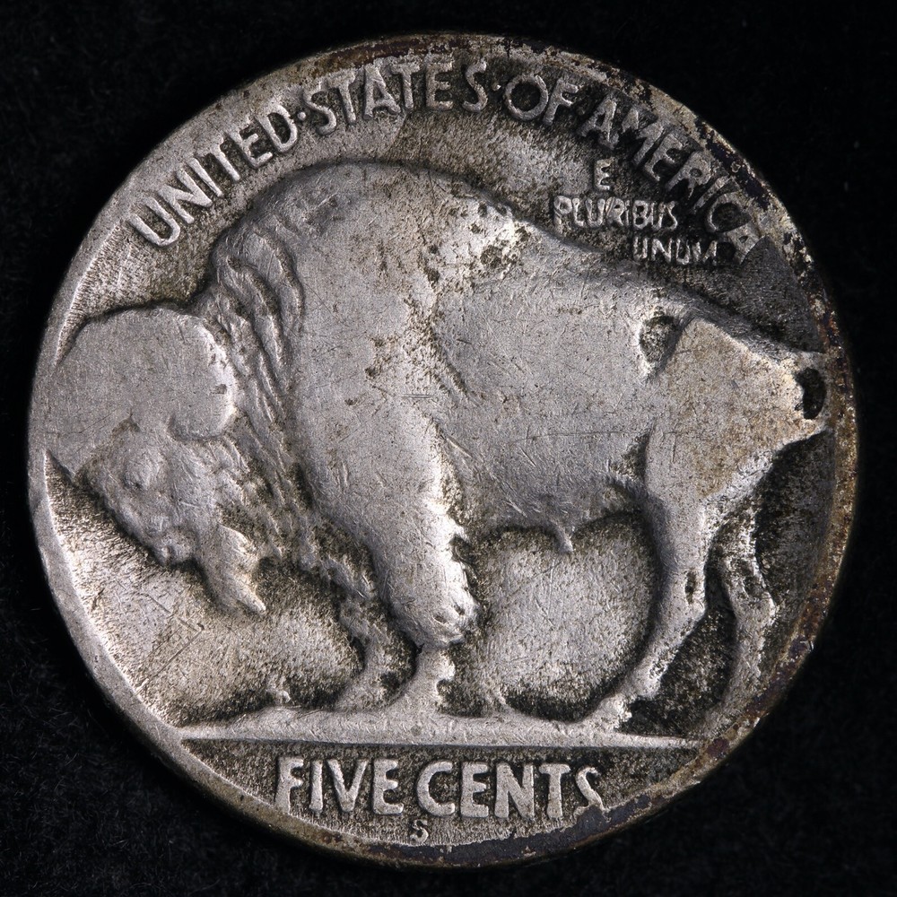 1923-S Buffalo Nickel CHOICE VG E143 TM