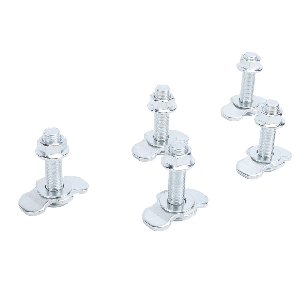 5pcs L Track Double Lug Threaded Stud Nut For Cargo Control